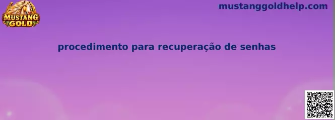 Recuperação de Senhas